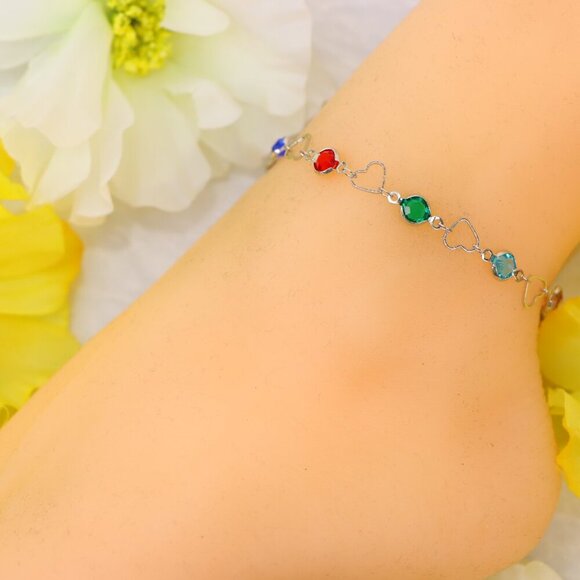 Minimalist Anklet, Sleek & Modern Design, Women’s Fashion, YC110478-A - Picture 5 of 10